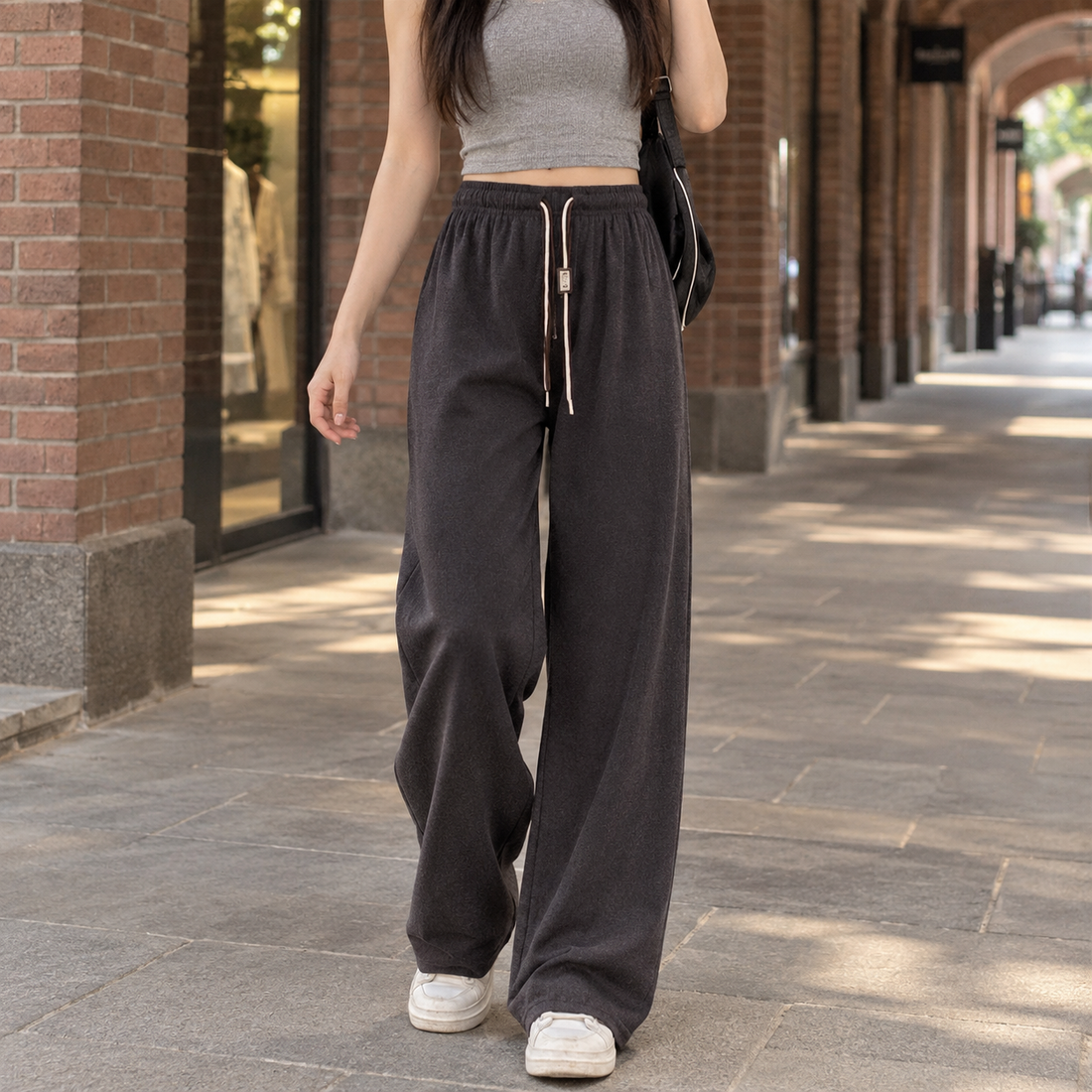 Margot Wide Leg Pants - Cream White
