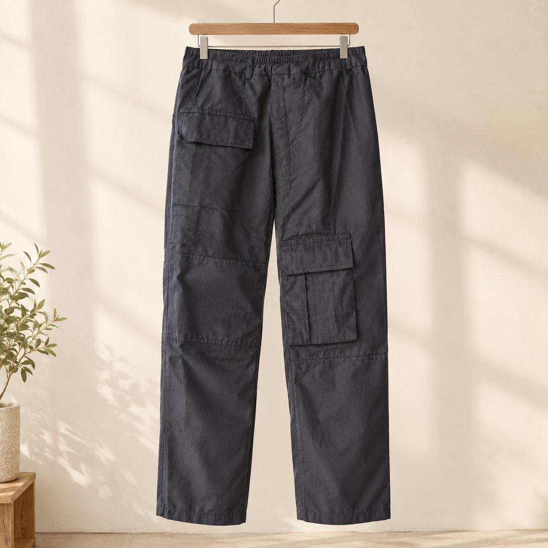 Keith Utility Cargo Pants - Black