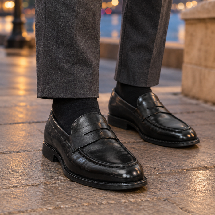 Pavesi Leather Loafers