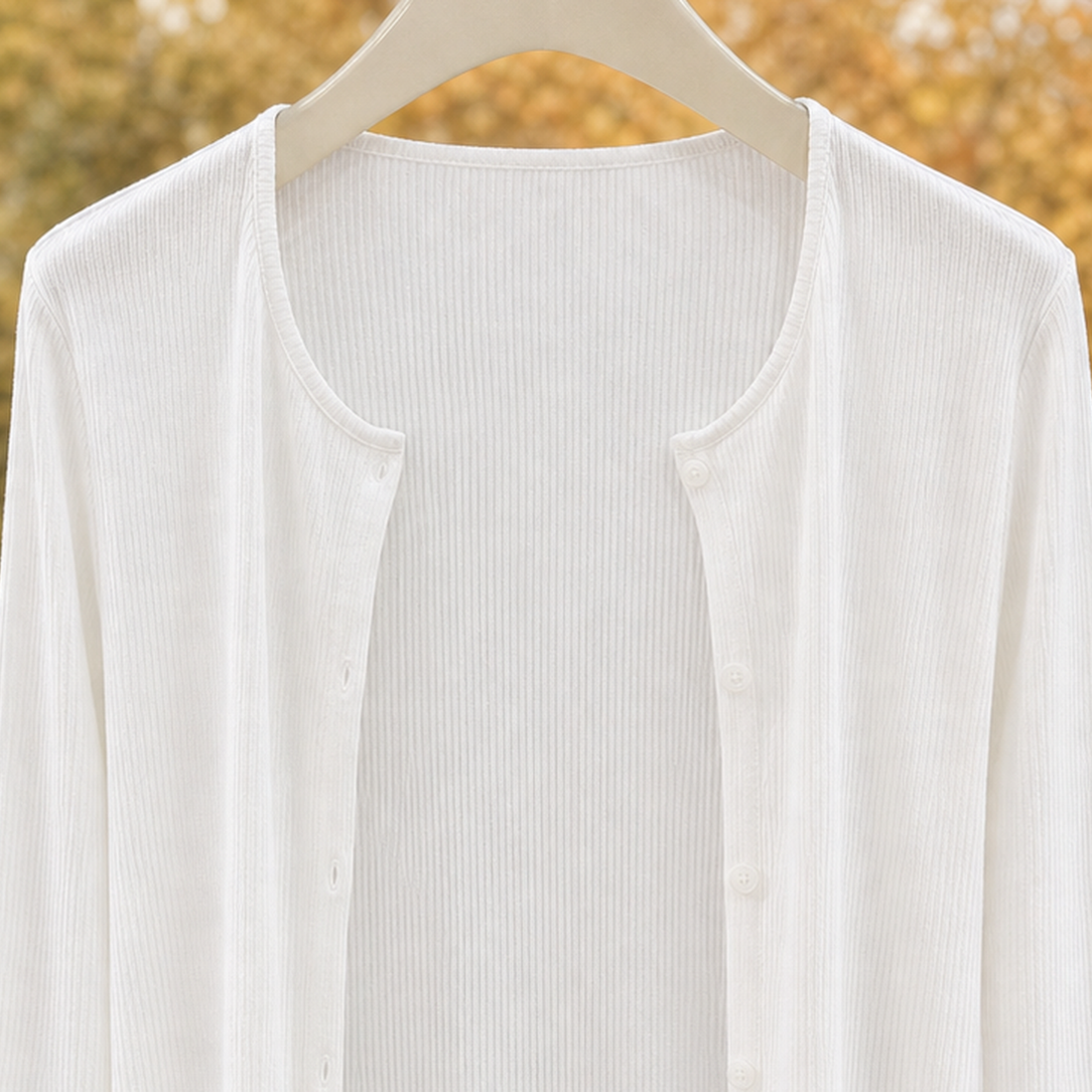 Edith Ribbed Cardigan - Lead Product Detail