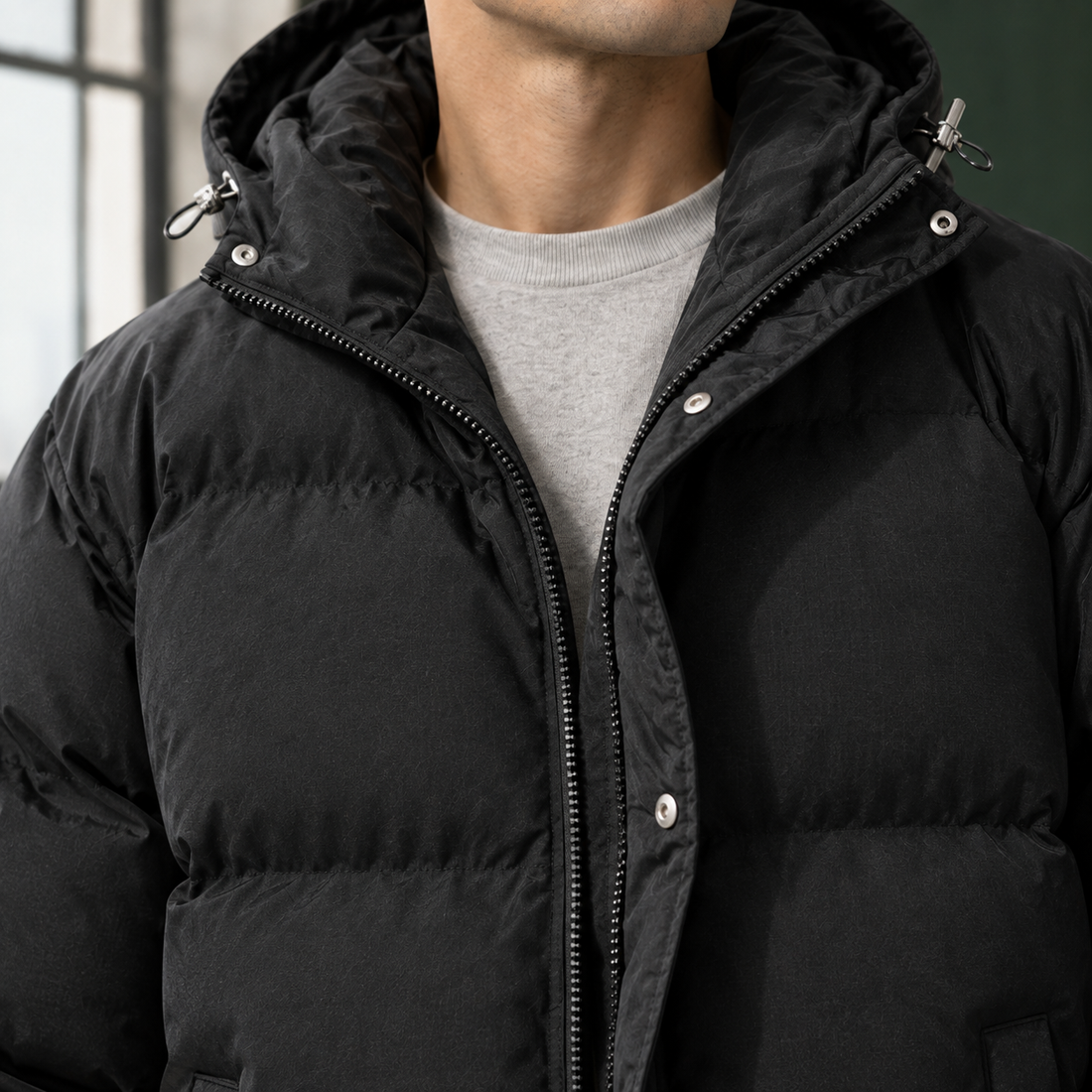 Maximilian Hooded Jacket - Lead Product Detail