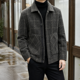 Alphonse Plaid Jacket - Khaki