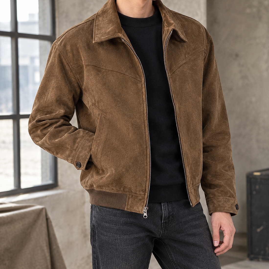 Conrad Vintage Jacket - Brown
