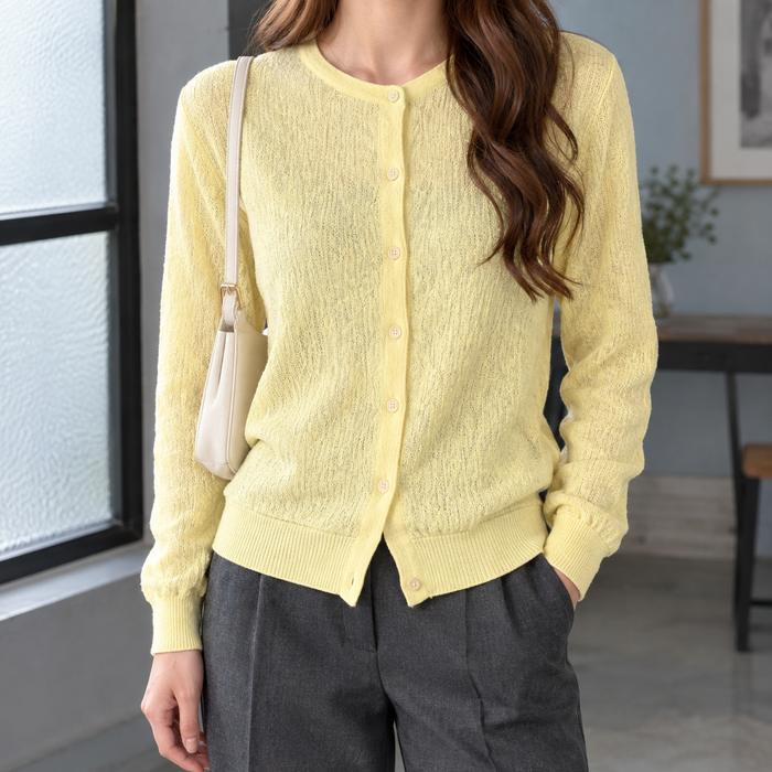 Liliane Textured Cardigan