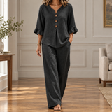 Aurore Relaxed Set - Black