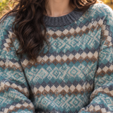 Zinnia Jacquard Sweater - Lead Product Detail