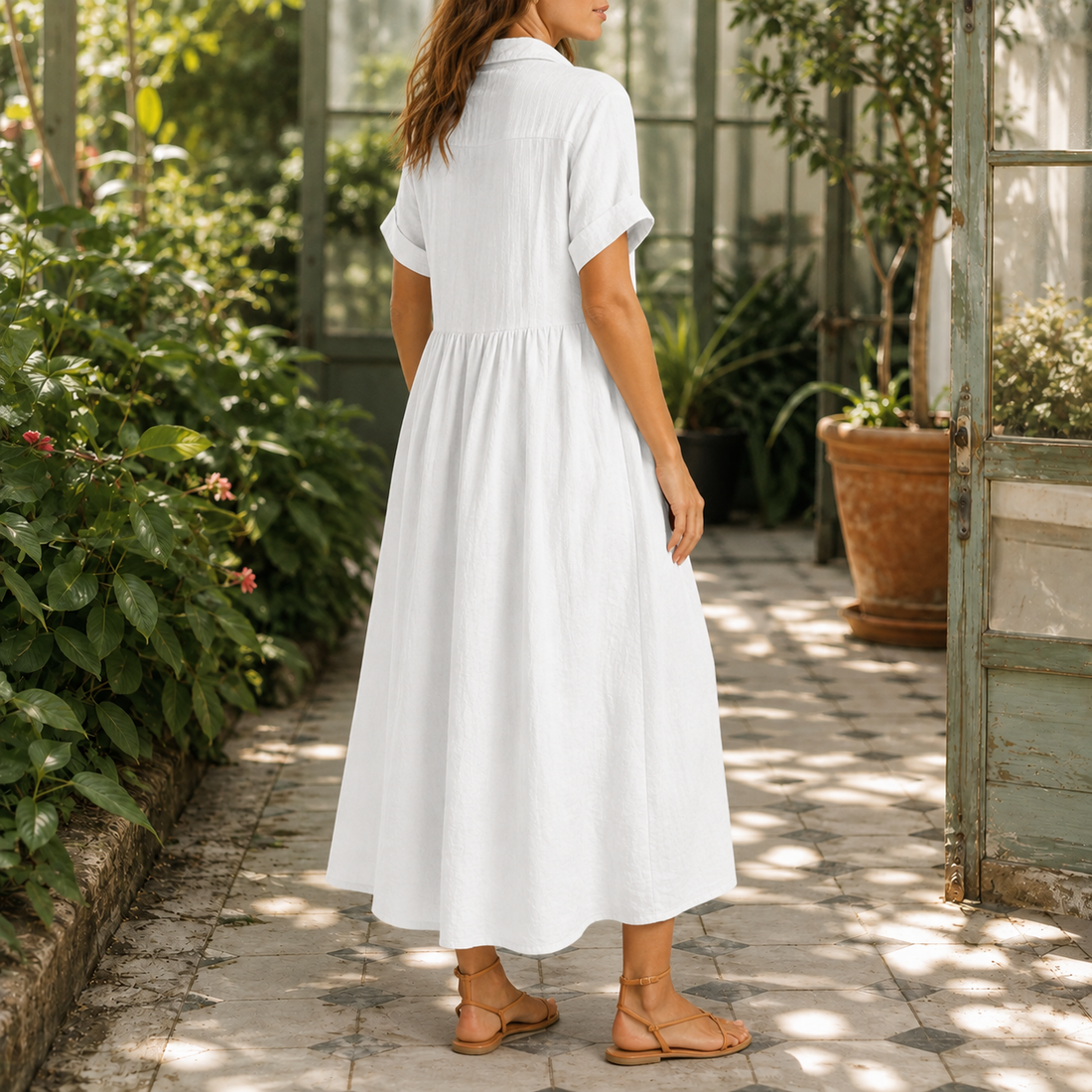 Amelie Relaxed Dress - Lead Alternate View