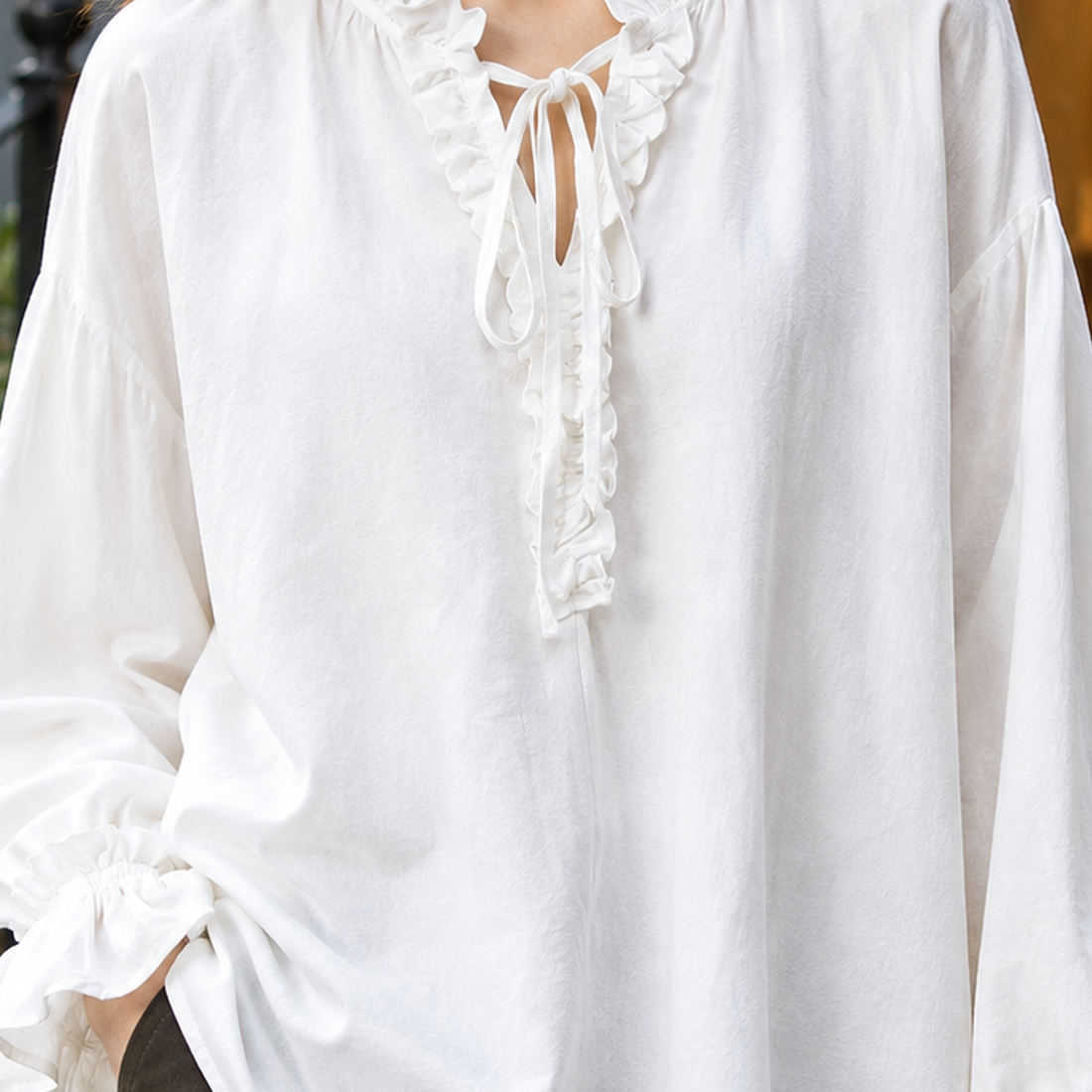 Raven Ruffled Blouse - Lead Product Detail
