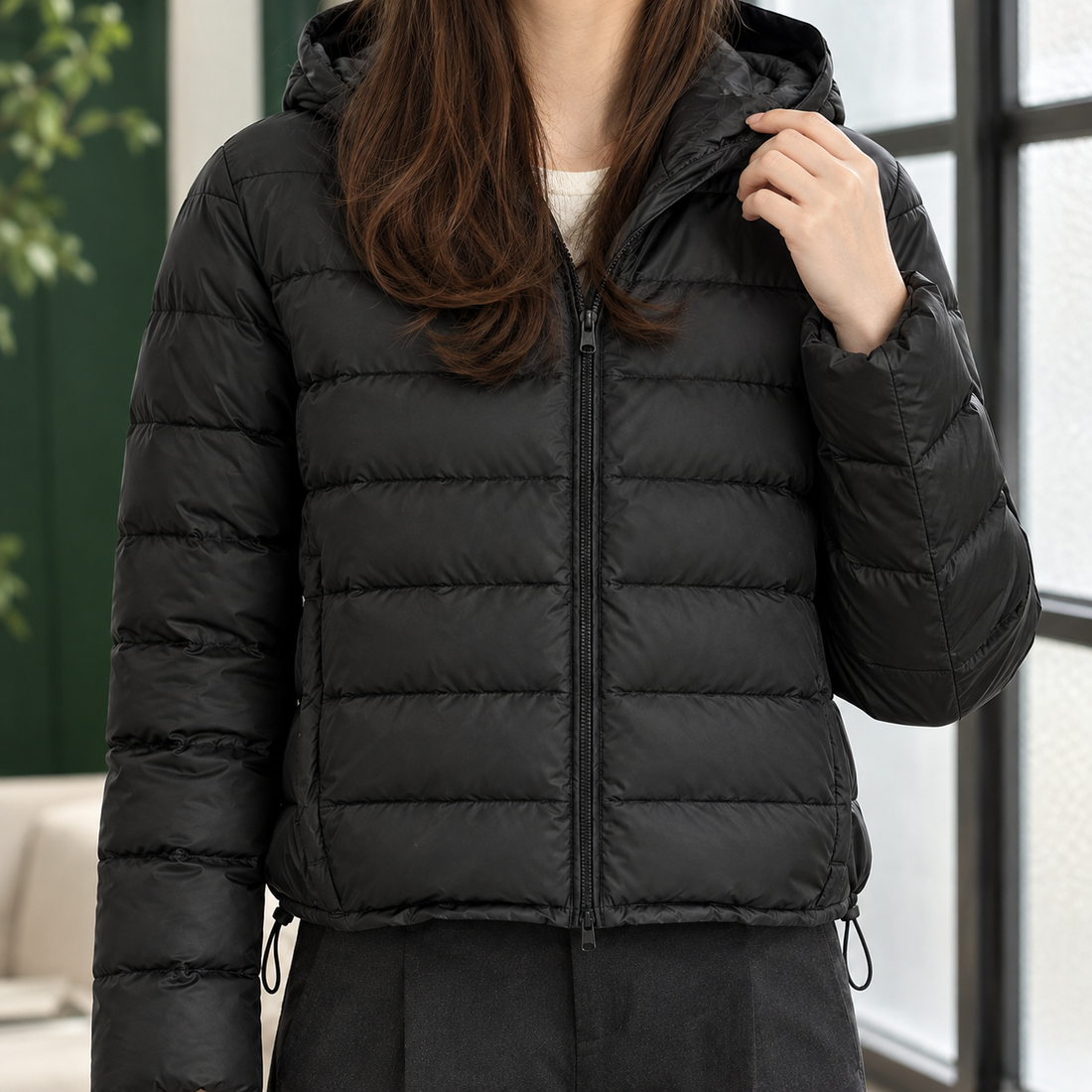 Odette Quilted Jacket - Lead Product Detail