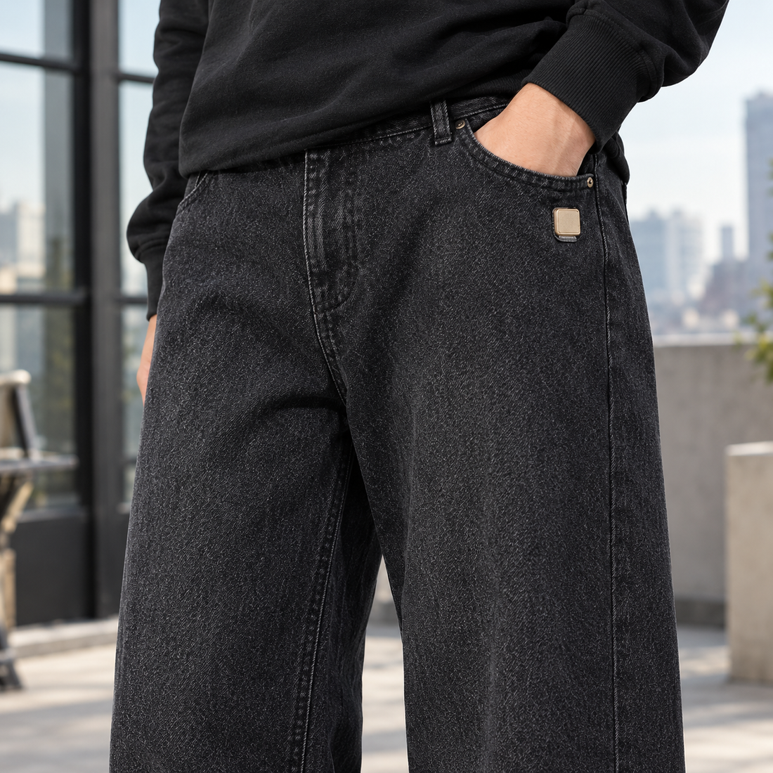 Samuel Wide-Leg Jeans - Lead Product Detail