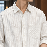 Luca Textured Shirt - Lead Product Detail