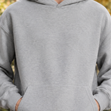 Caius Hooded Sweater - Lead Product Detail