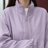 Luna Double Zip Jacket - Lead Product Detail