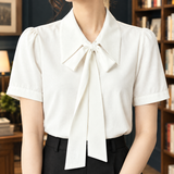 Mathilde Bow Blouse - Lead Product Detail