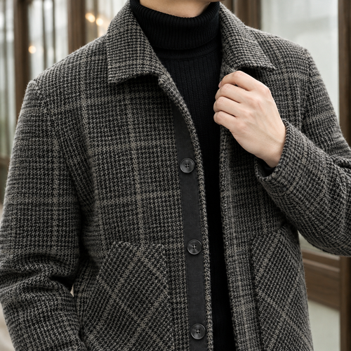 Alphonse Plaid Jacket - Lead Product Detail