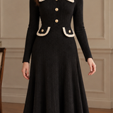 Cosima Ribbed Midi Dress - Lead Product Detail
