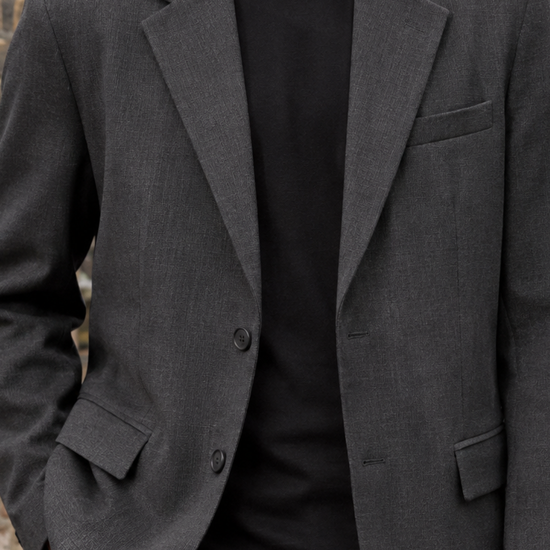 Zachary Relaxed Blazer - Lead Product Detail