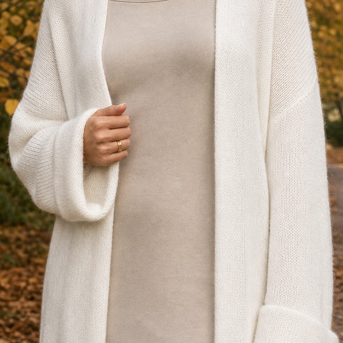 Violetta Open-Knit Cardigan - Lead Product Detail
