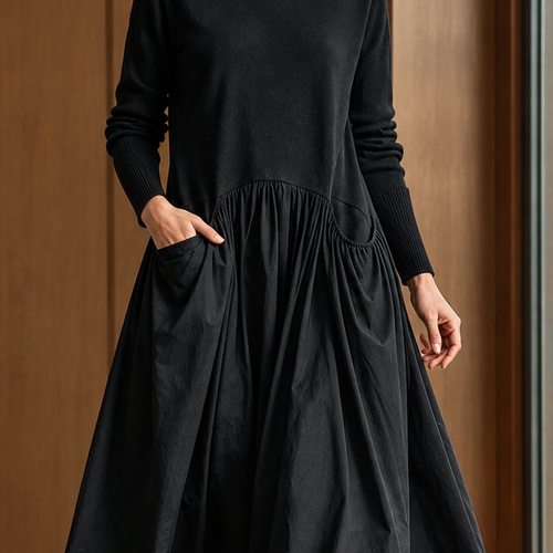 Blanche Balloon Maxi Dress - Lead Product Detail