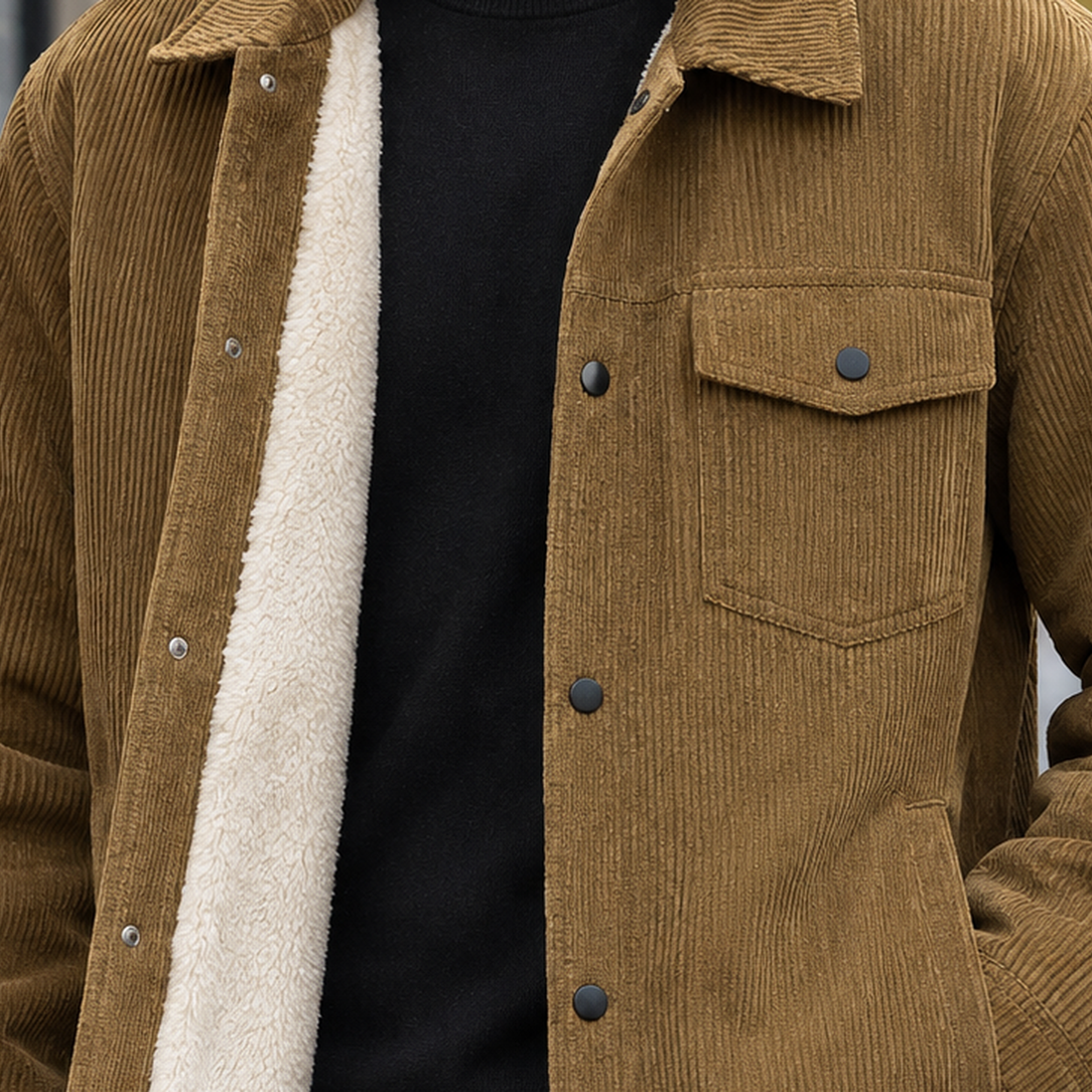 Graham Corduroy Jacket - Lead Product Detail