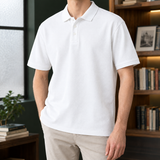 Audric Pique Polo - White