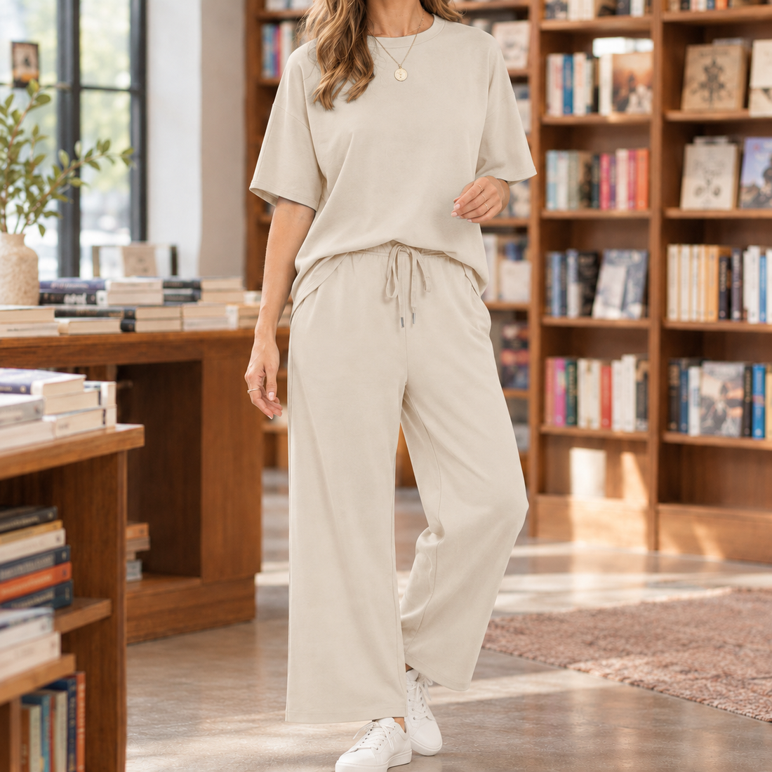 Pascaline Relaxed Set - Apricot
