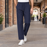Bradley Straight Pants - Navy Blue Straight