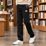Beckett Relaxed Pants - Black Square Mouth