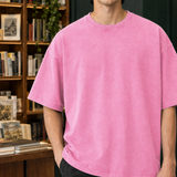 Blaise Oversized T-Shirt - Washed Pink
