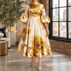 Gold Floral