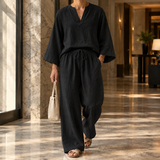 Warrick Relaxed Set - Black