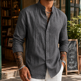 Austin Textured Shirt - Gray