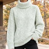 Ancel Turtleneck Sweater - Green