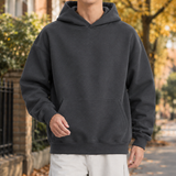 Caius Hooded Sweater - Dark Gray