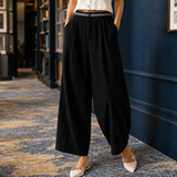 Fenna Wide Leg Pants - Black