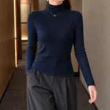 Mireille Sparkle Turtleneck - Navy