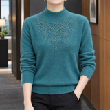 Leonie Cashmere Sweater - Peacock Blue